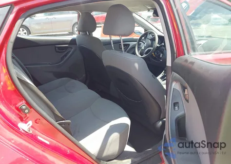 2016 Hyundai Elantra Se from USA, damaged, VIN KMHDH4AE4GU484331